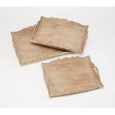 3 Piece Serving Tray Set K884556