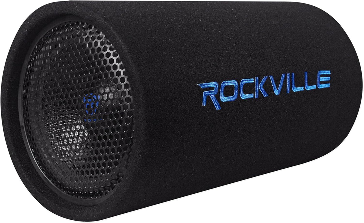 10" 500w Powered Subwoofer Bass Tube with Remote W21740