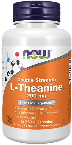 L-Theanine 200 mg with Inositol 120 Veg Capsules R31642