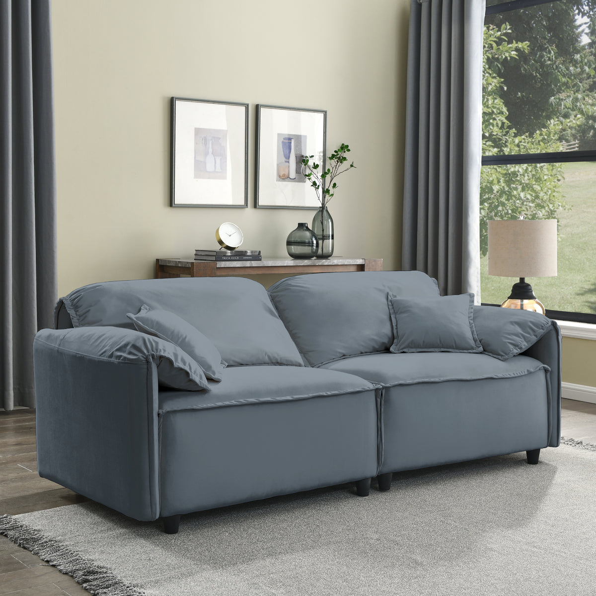 Velvet Sofa E3253