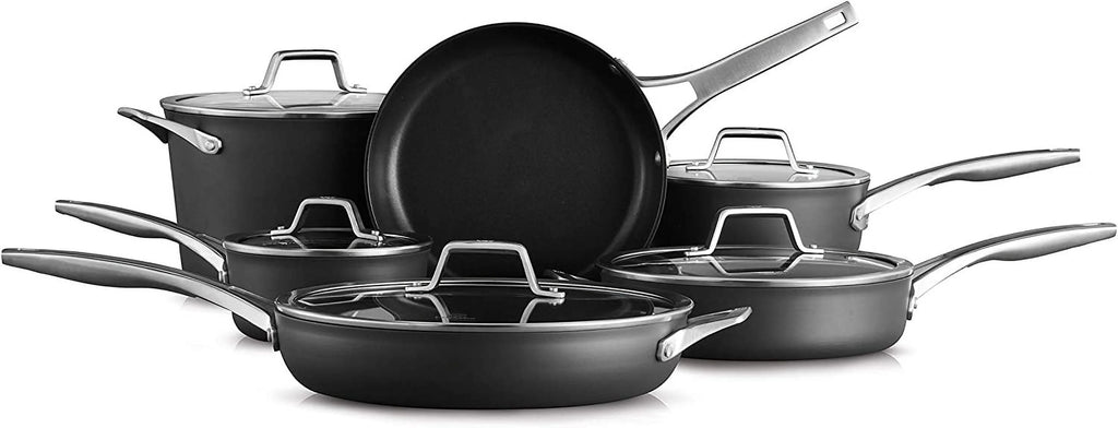11-Piece Nonstick Cookware Set with Stay-Cool Handles D58455