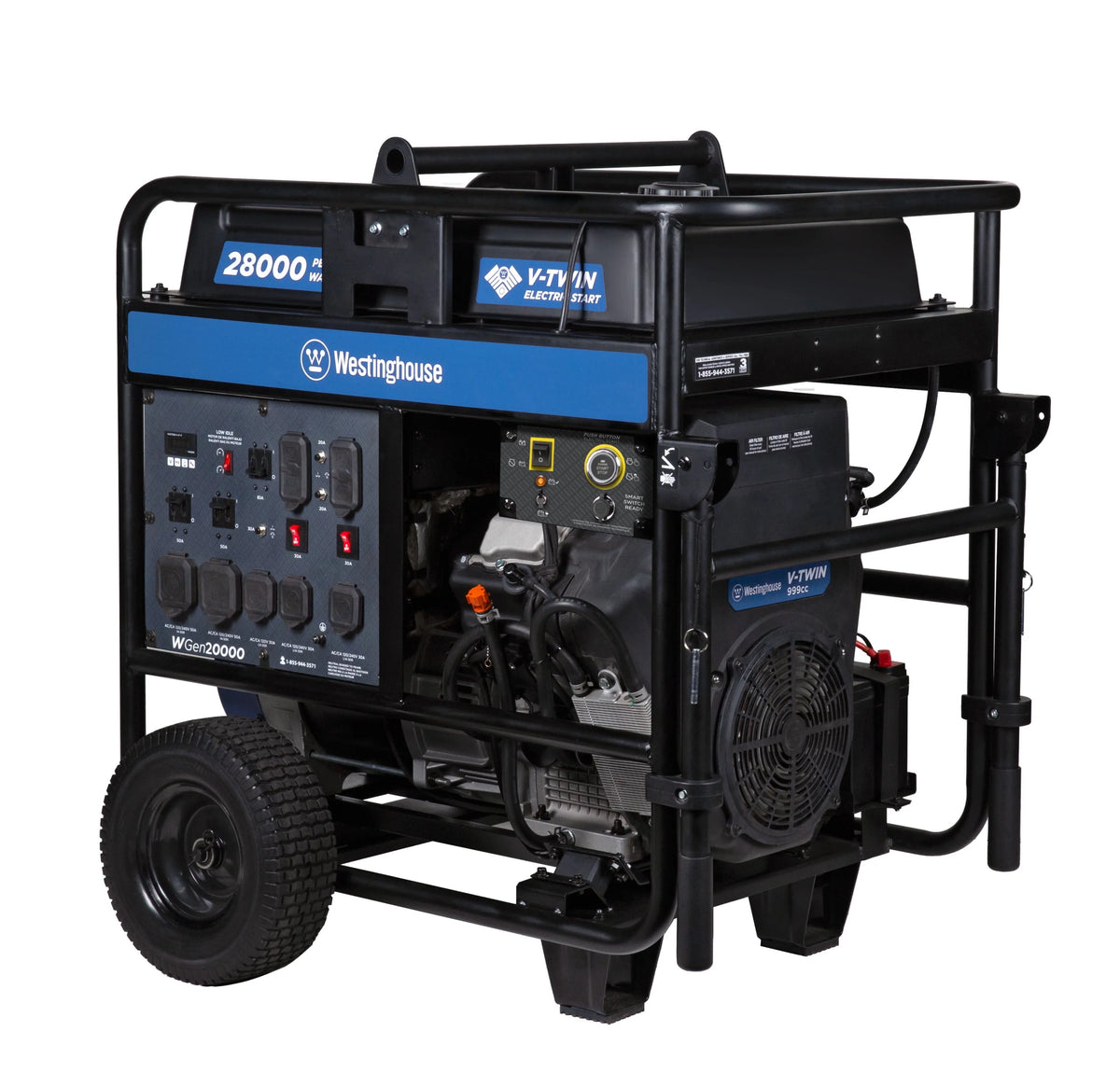28000 Peak Watt Portable Generator with CO Sensor Z1349