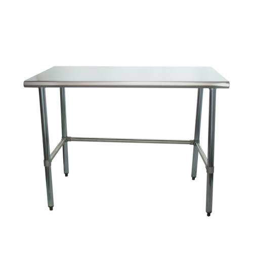 48x22 x 30x22 Stainless Steel Work Table with Galvanized Cross Bar S846240
