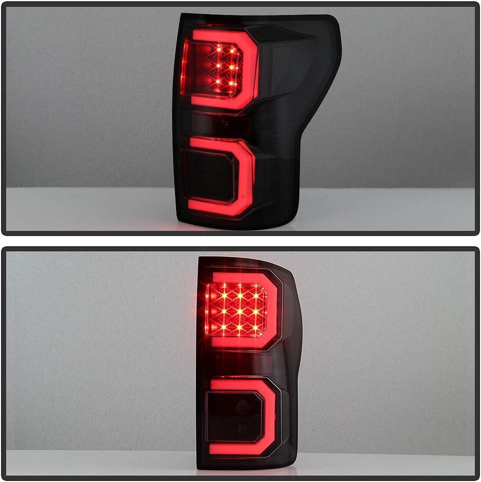 Black Smoke LED Tail Lights for Toyota Tundra Y867050