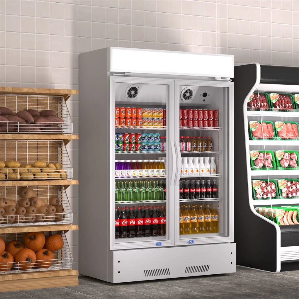 38" Glass Door Display Refrigerator 17 Cu.ft M561912