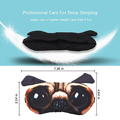Cartoon Animal 4 Pack/8 Pack Adjustable Strap Blackout Eye Mask A624921