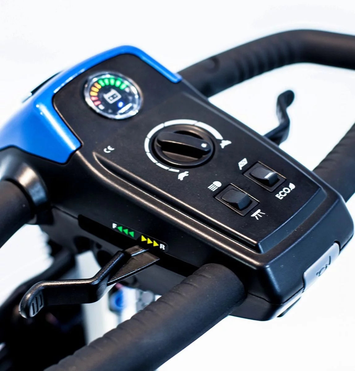 Blue 4-Wheel Scooter M716