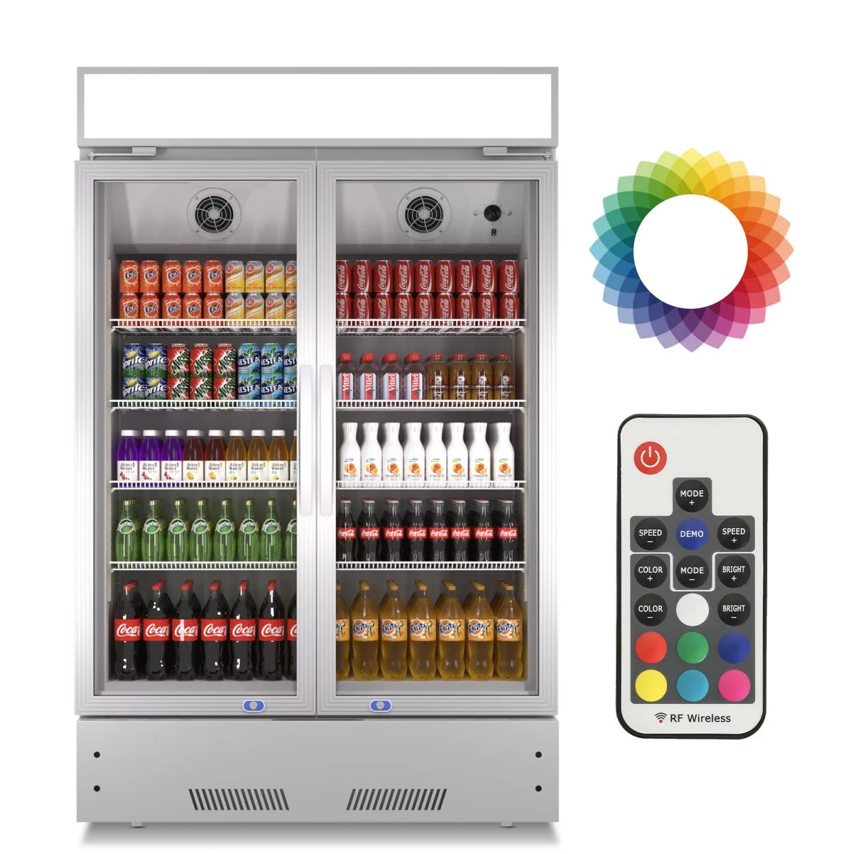 38" Glass Door Display Refrigerator 17 Cu.ft M561912