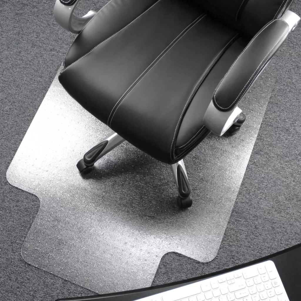Clear Polycarbonate Chair Mat for Carpets up to 1/2" - 35 x 47" F35454