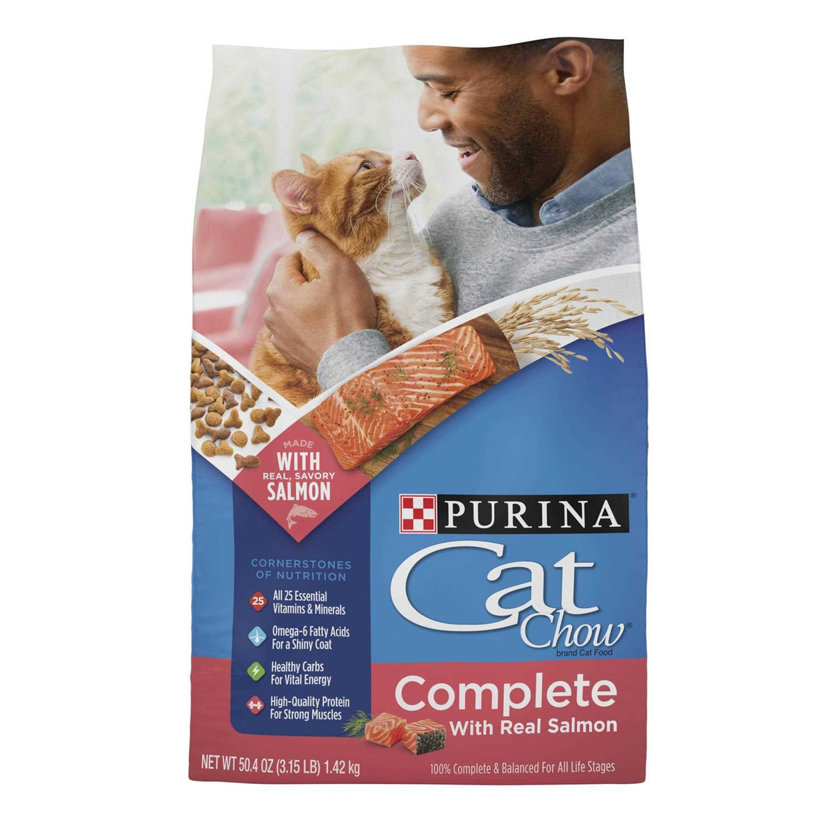 Salmon High Protein Dry Cat Food Z3097