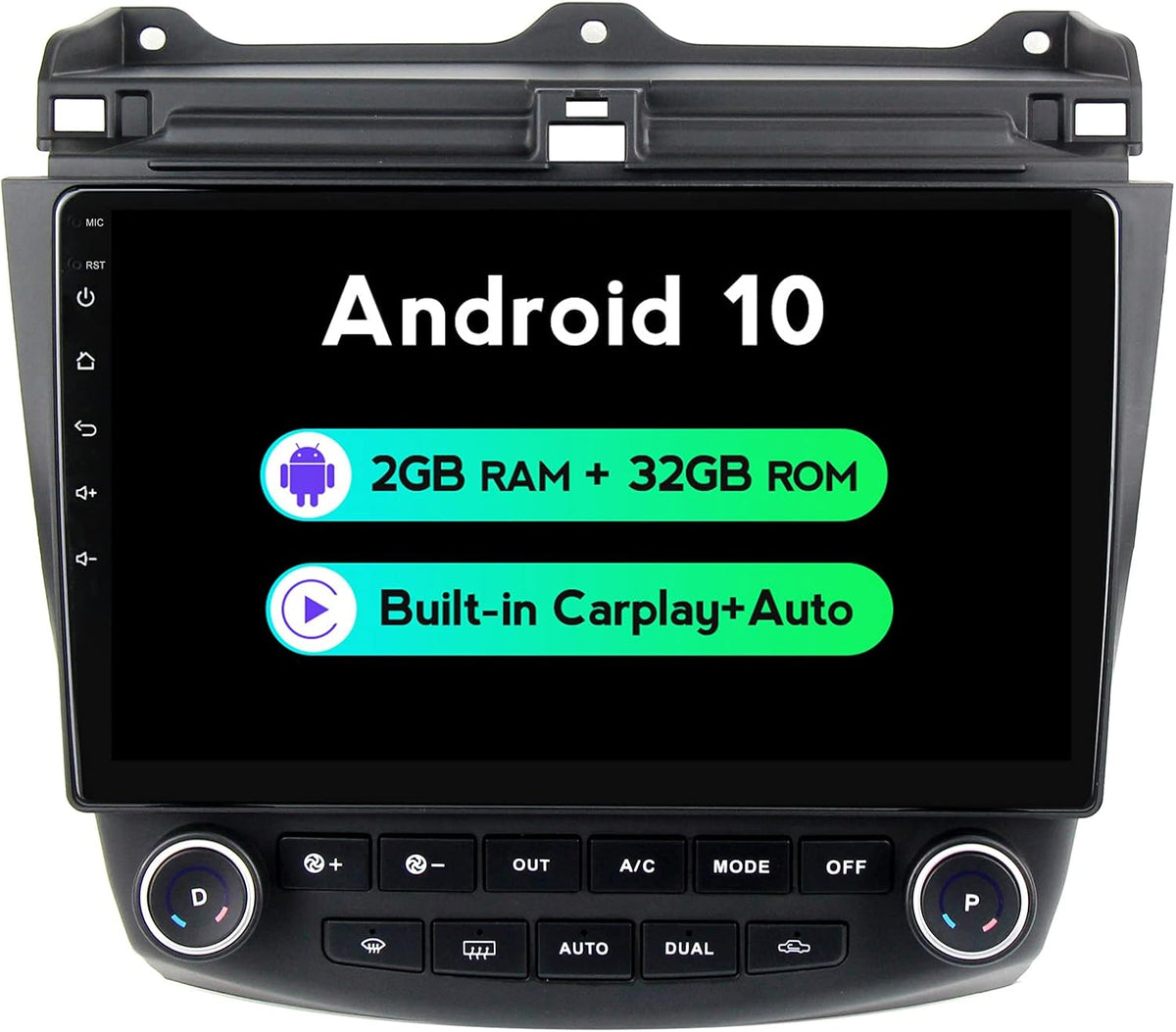 10 inch Touch Screen Car Radio with CarPlay WiFi BT U17300