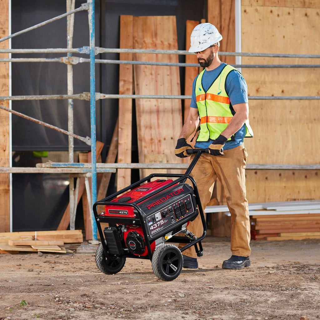 4375 Watt Gas-Powered Portable Generator F87581