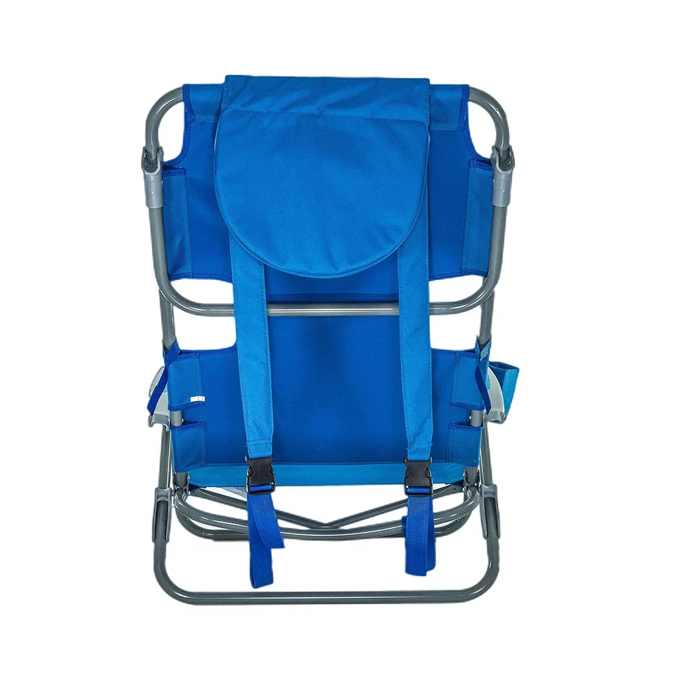 5 Position Reclining Beach Chair 2 Pack Y695