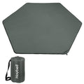 Dark Grey Self Inflatable Playpen Mattress with Carry Case R7126