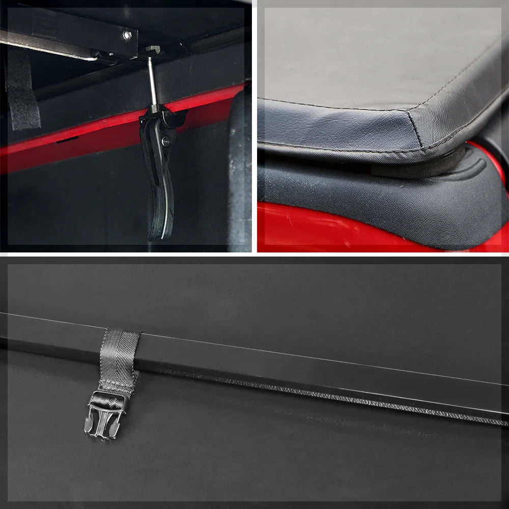 Tri-Fold Soft Tonneau Cover for Toyota Tacoma U5233