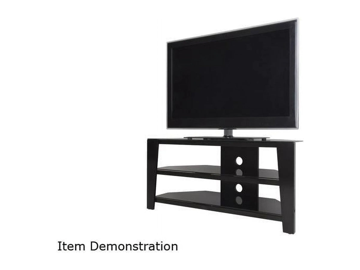 Gloss Black TV Floor Stand N8367