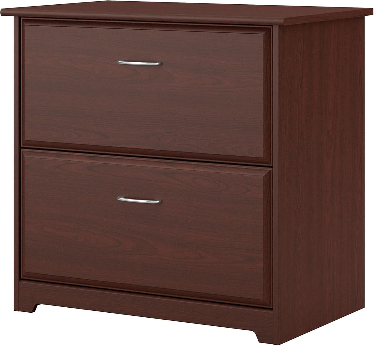 White 2 Drawer Lateral File Cabinet U8107