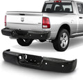 Chrome Rear Bumper Black Step Pad H1701