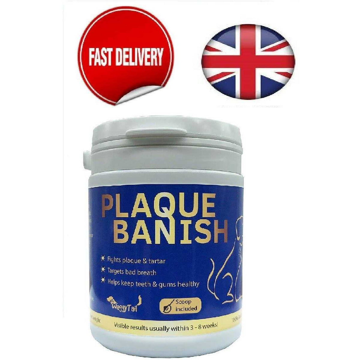 Natural Plaque & Tartar Remover for Dogs & Cats H128733