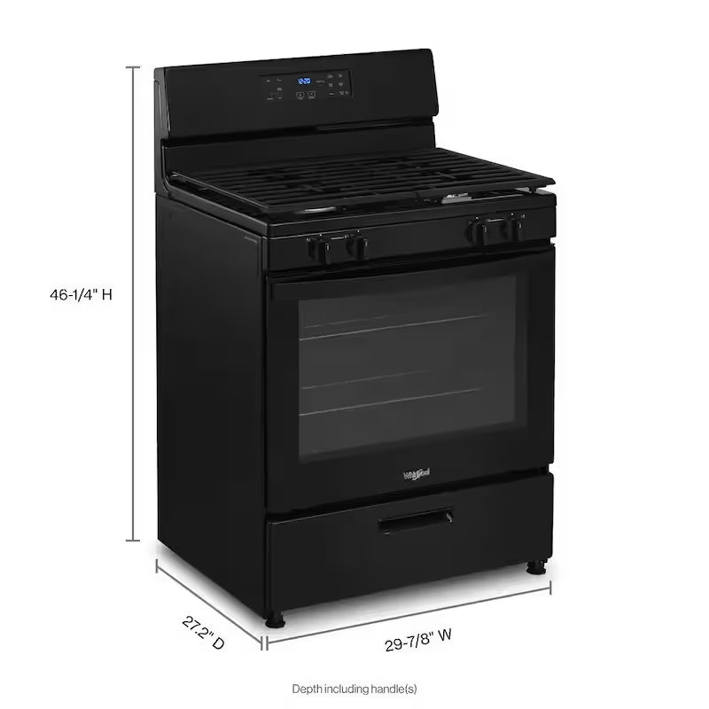 4 Burners 5.1-cu ft Freestanding Gas Range H90783