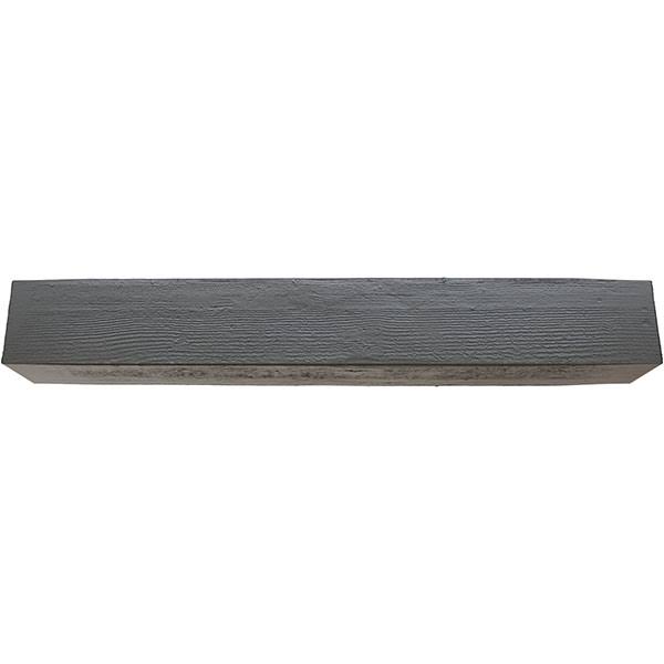 Rough Sawn Faux Wood Fireplace Mantel, Burnished Cedar Q117493