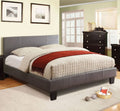 Gray Cal King Bed K663137