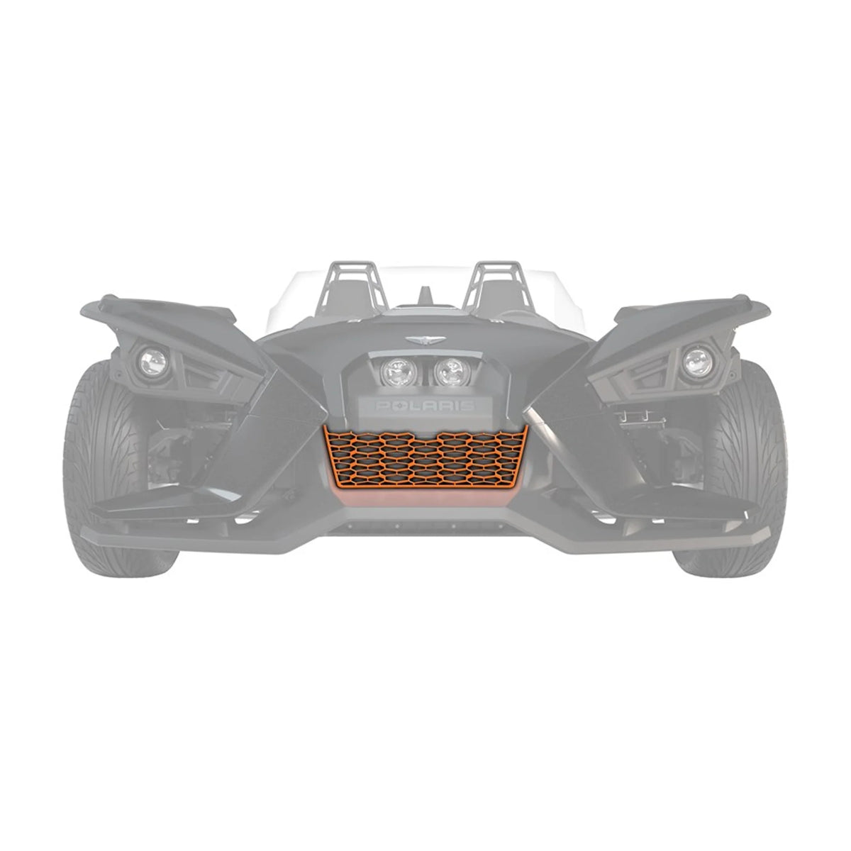 Orange Painted Front Grille Z5237