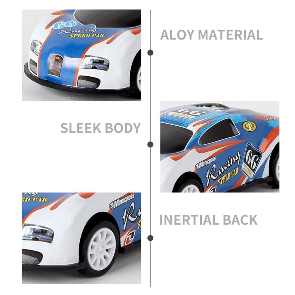 30Pcs Pull Back Toy Cars, Mini Die-Cast Race Cars Vehicles Bulk U535619