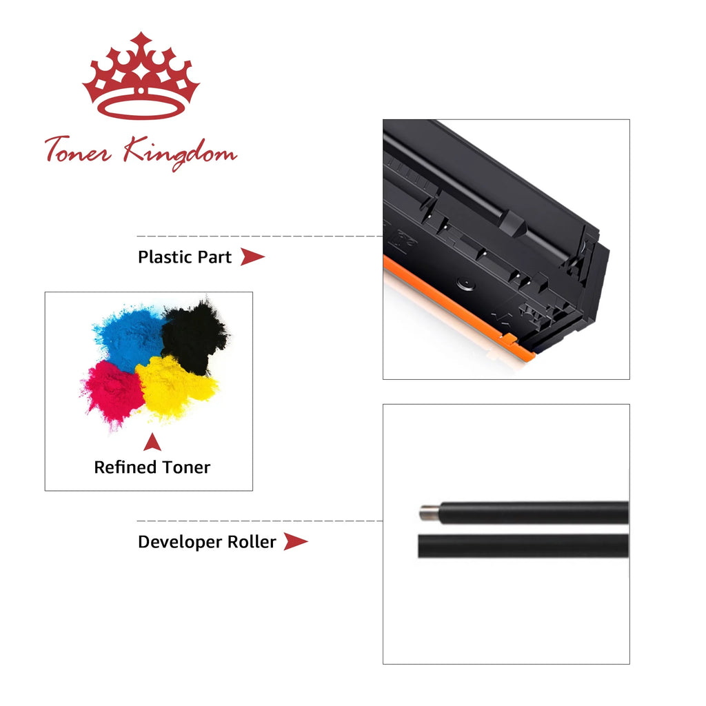 305X 305A CE410X Toner Cartridge for HP Laserjet Pro Printer Black Cyan Magenta Yellow M596