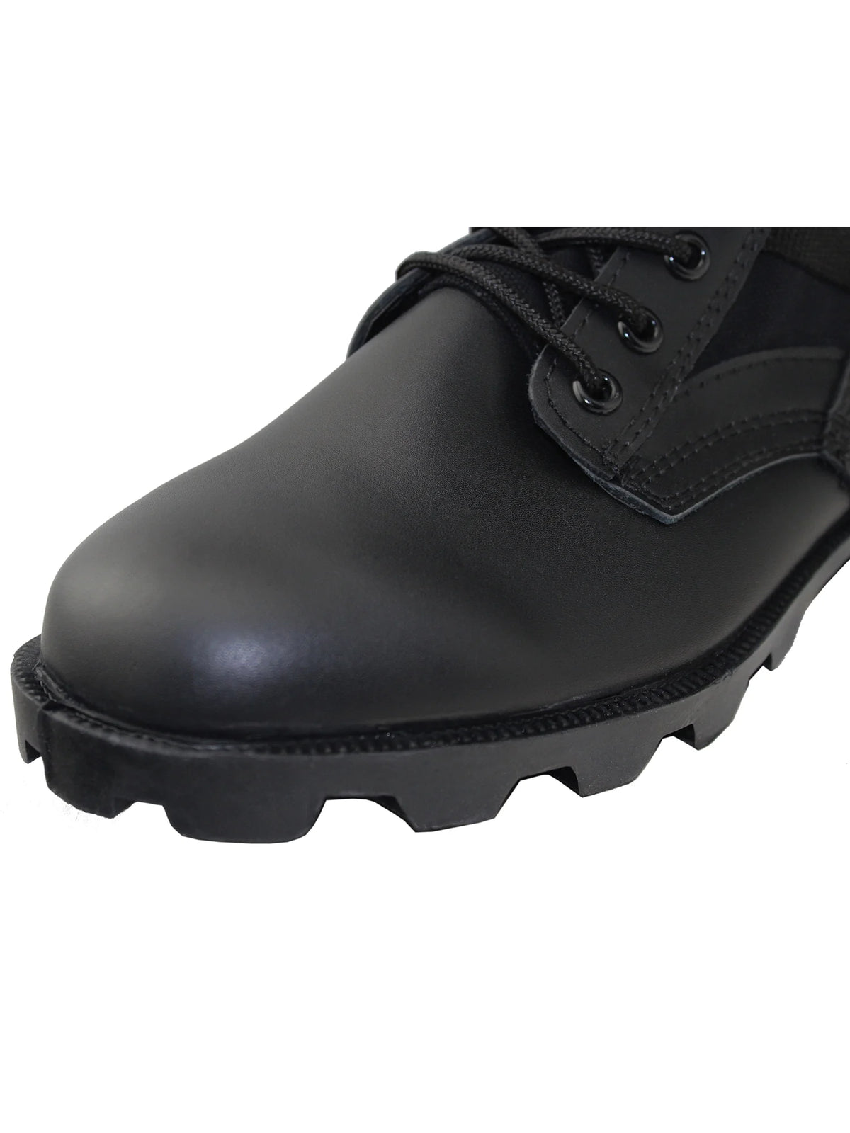 Black Lace up Jungle Boot Size 13 O976404