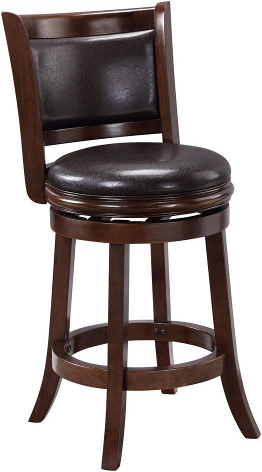 Cappuccino 29-Inch Swivel Stool I64615