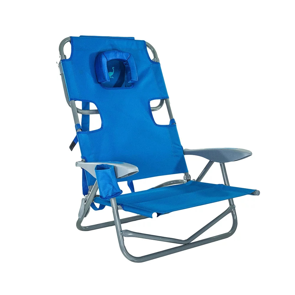 5 Position Reclining Beach Chair 2 Pack Y695