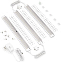 White Finish LED Dimmable Under Cabinet Lighting Kit, Cool White (6000K) Pack of 2 M841986