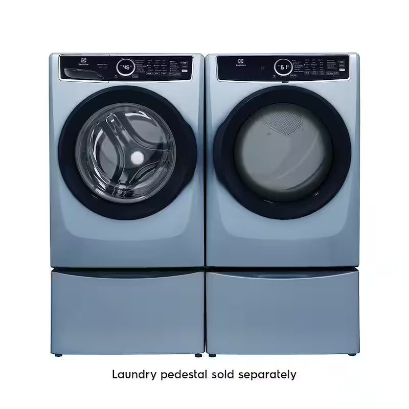 Electric Dryer with Instant Refresh in Glacier Blue M9541