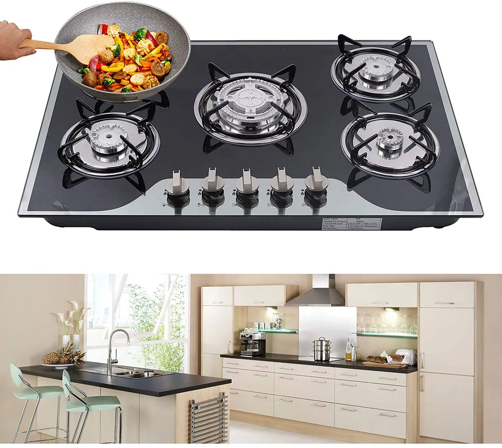 5 Burners Built-in Gas Cooktop K9363