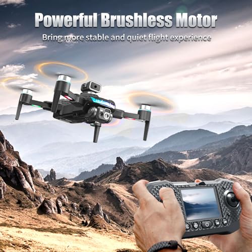 Drone with Camera 1080P RC Drone with Flashing Lights S4722