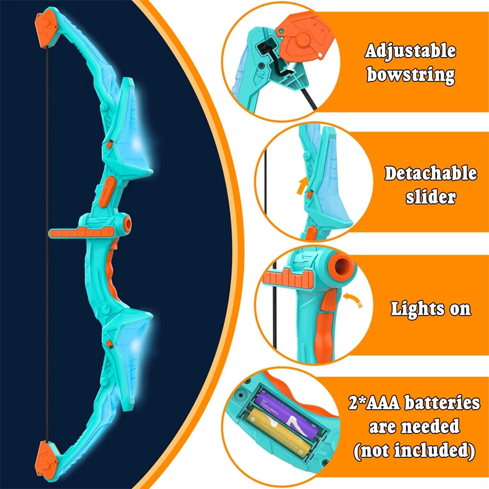 Bow and Arrow Kids Archery Set with 14 Suction Cups Arrows and Target U93487