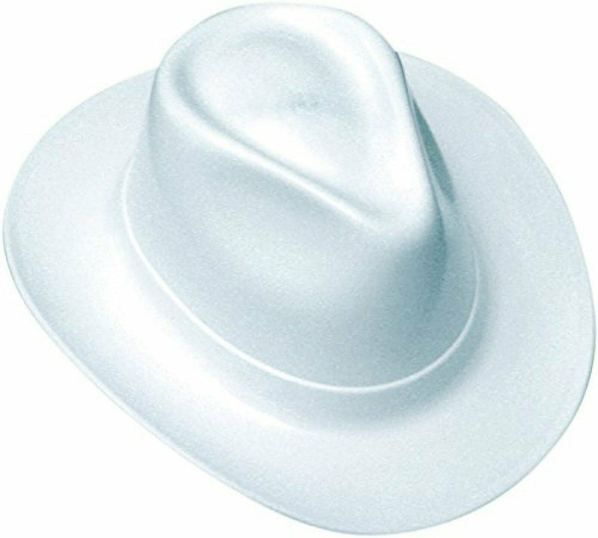 White Ratchet Suspension Cowboy Hard Hat N929788