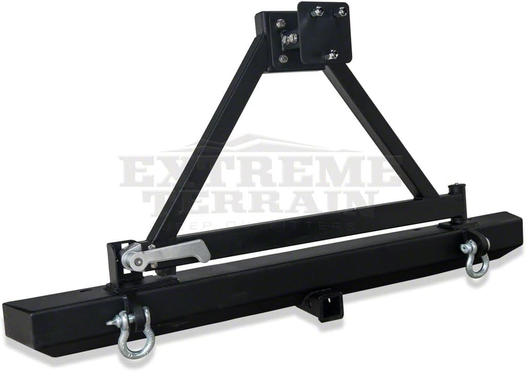 Rear Bumper with Tire Carrier N830