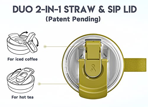 40oz Stainless Steel Vacuum Insulated Tumbler with Handle G881111