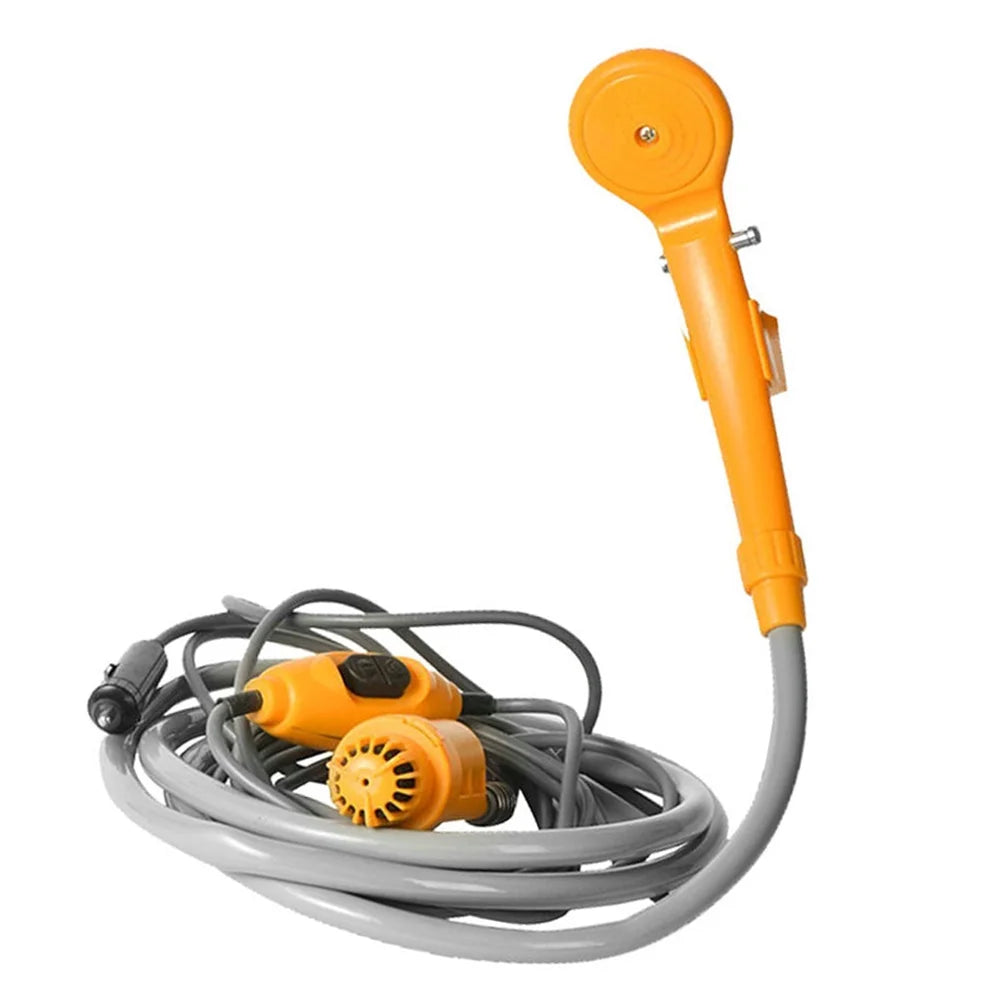 Portable Shower Kit with Pump, 6 Meter Cable, Max 2.5L Per Minute W264050