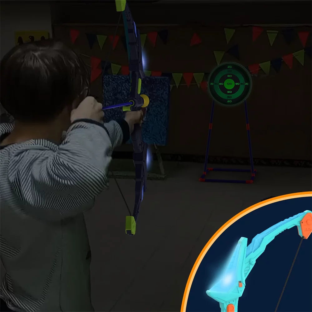 Bow and Arrow Kids Archery Set with 14 Suction Cups Arrows and Target U93487