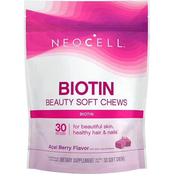 Chewable Acai Berry 30 Count Hair, Skin, and Nails A117