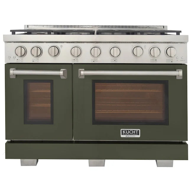 48 6.7 cu. ft. Natural Gas Range in Olive Green K483880