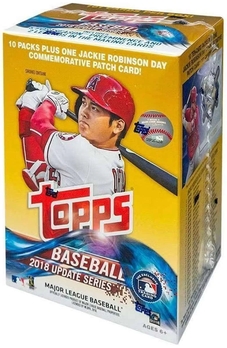 2018 Baseball Trading Card Blaster Box T43420