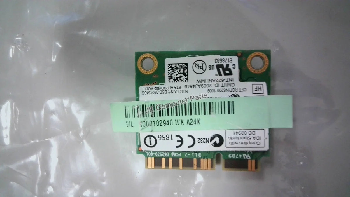 Intel 802.11(a/g/n) 13ch-PP 2x2 MOW-HMC J9790