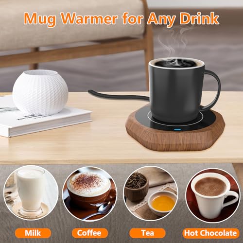 Black Electric Beverage Heating Plate Cup Warmer M50605