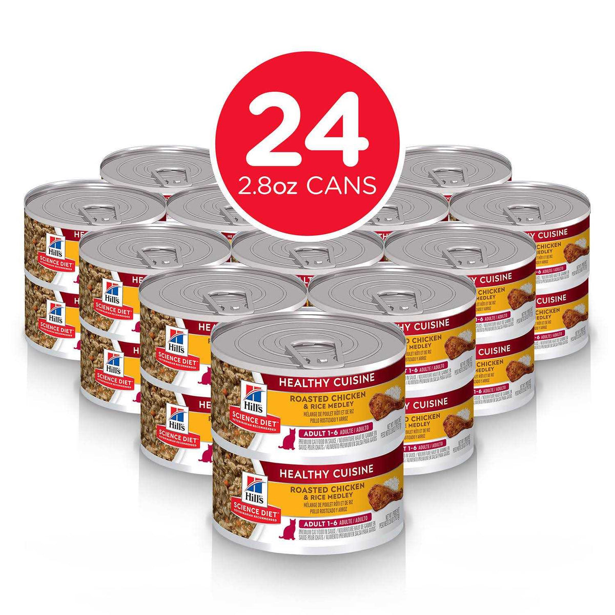 Roasted Chicken & Rice Cat Food U70628