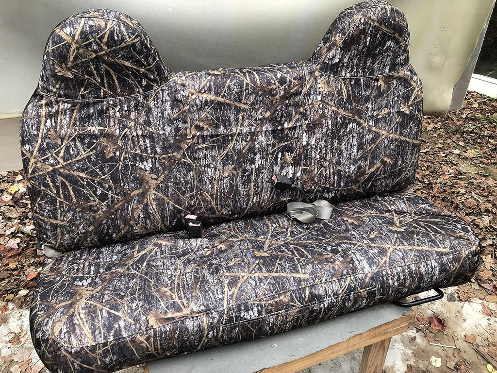 Gray Velour Custom Fit Seat Covers for Ford F250-F550 Work Truck R410740