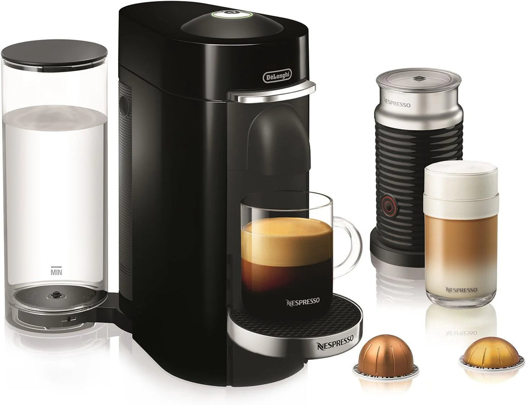 Black Coffee and Espresso Machine with Aeroccino E231562